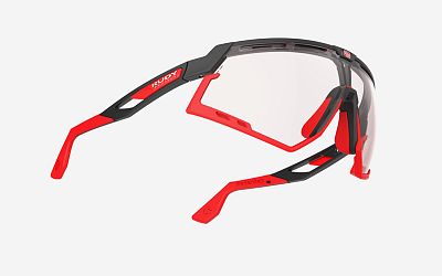 Превью  Велоочки RUDY PROJECT Defender Black Matte/Red, Линзы: ImpactX 2Red (SP527406-0001)
